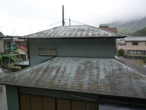 沼津市　屋根塗装　棟補修
