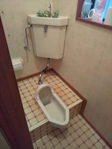 函南町　和式から洋式トイレ
