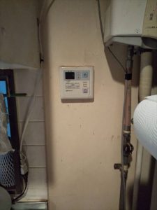 沼津市新宿町でノーリツ給湯器を給湯専用に交換