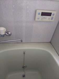 沼津市　ノーリツ給湯器交換　浴室リモコン