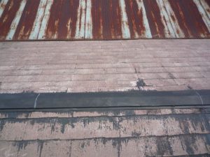 三島市　屋根塗装　経年劣化