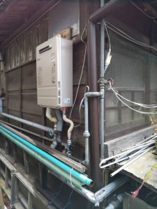 熱海市でパロマ給湯専用給湯器の交換