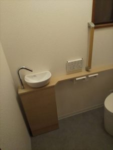 函南町　トイレリフォーム　手洗器