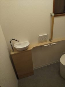 函南町　トイレリフォーム　手洗器