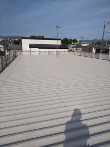 三島市　屋根塗装　アパート屋根塗装