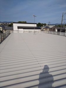 三島市でアパートの屋根塗装