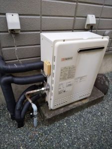 長泉町　ノーリツ製給湯器交換