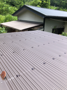 沼津市コンテナハウス雨漏補修