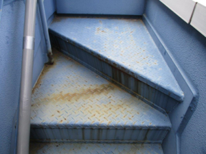 沼津市 鉄骨階段防水・内装工事で安心・安全な階段へ