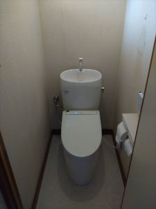 沼津市　トイレリフォーム　節水型トイレ