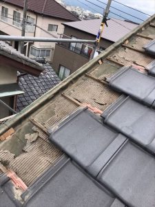 富士市　雨漏り屋根補修