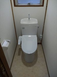 沼津市　トイレリフォーム　ウォシュレット