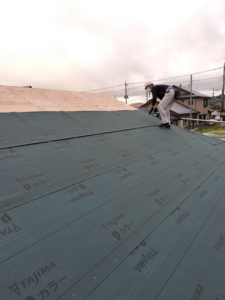 小山町屋根ルーフィング