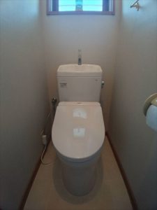 沼津市でお手入れしやすいトイレに交換