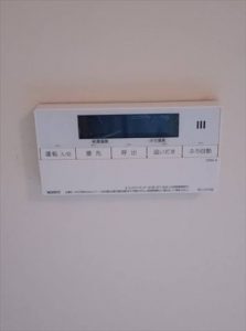 西伊豆町　給湯器交換(リモコン)