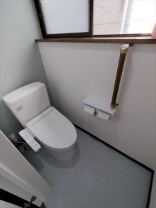 沼津市　TOTO「ピュアレストQR」でトイレリフォーム