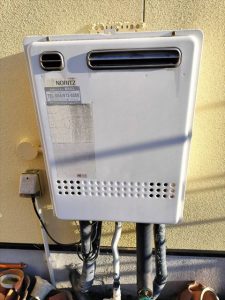 御殿場市　リンナイ製ファインバブル給湯器に交換