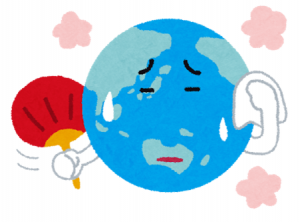 温暖化イラスト