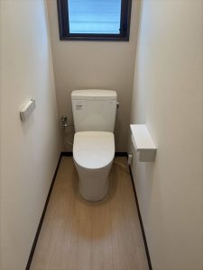 沼津市　トイレリフォーム　TOTOピュアレストQR