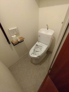 沼津市 トイレリフォームTOTOピュアレストQR・S1