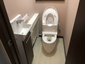 沼津市　トイレリフォーム　TOTO ZJ