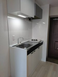 沼津市 キッチンリフォーム ハウステックNWBシリーズミニキッチン