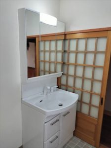 長泉町　洗面リフォーム　タカラ「オンディーヌ」