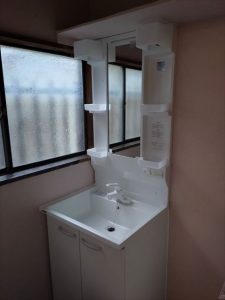 沼津市　クリナップ洗面リフォーム