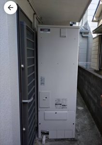 沼津市　エコキュート交換　三菱370L Aｼﾘｰｽﾞ給湯専用SRT-N376-2