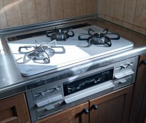 ビルトインコンロ　パロマ製　三島市