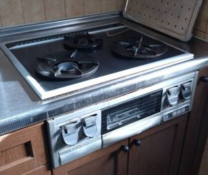 三島市でビルトインガスコンロ交換
