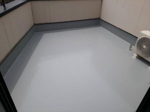 湿気を逃す「通気緩衝工法」でベランダ防水