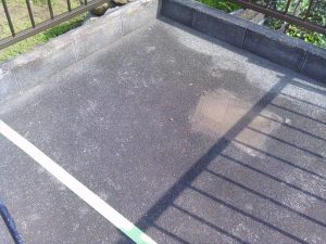 沼津市　物置の雨漏りをやさしく守る防水塗装